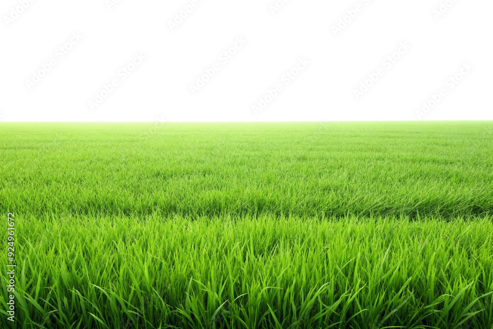 Fototapeta premium Green grass field png