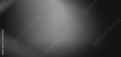 Black white grainy background, monochrome gray noisy texture dark grunge banner, header poster cover backdrop design photo