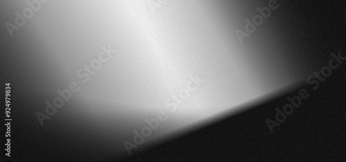 Black white grainy background, monochrome gray noisy texture dark grunge banner, header poster cover backdrop design photo