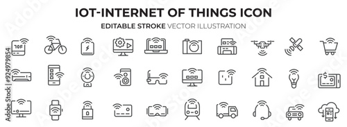  Internet things icon