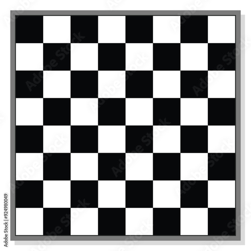 Vector modern chess board background design.