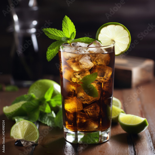 Cuba Libre Cocktail