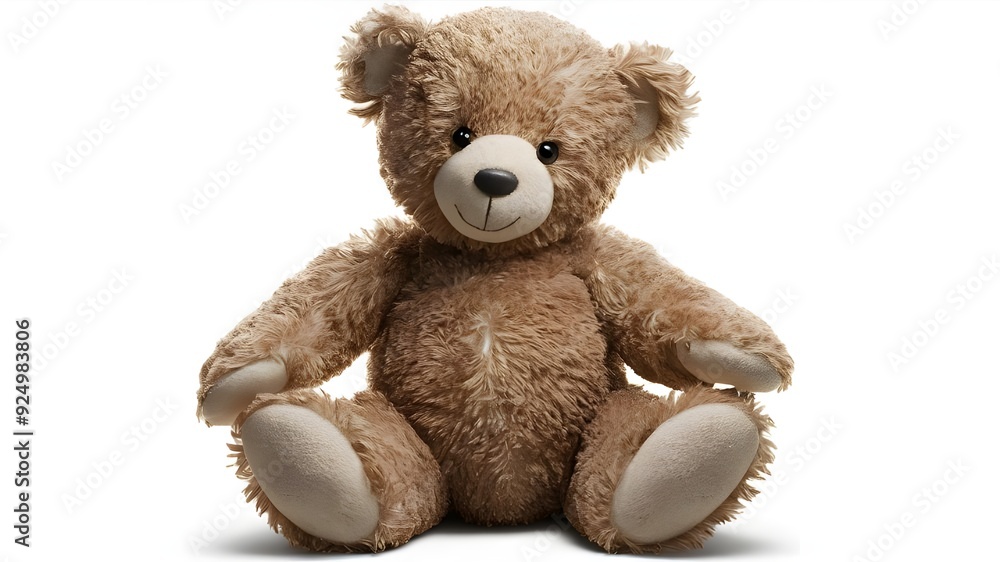Obraz premium Adorable stuffed bear toy