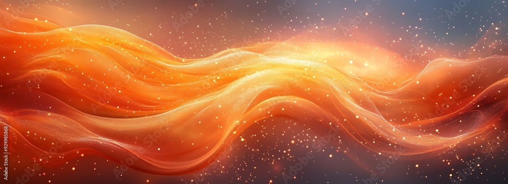Smooth vibrant orange gradient background with a seamless abstract design and warm, glowing colors Smooth vibrant orange gradient background with a seamless abstract design and warm, glowing colors