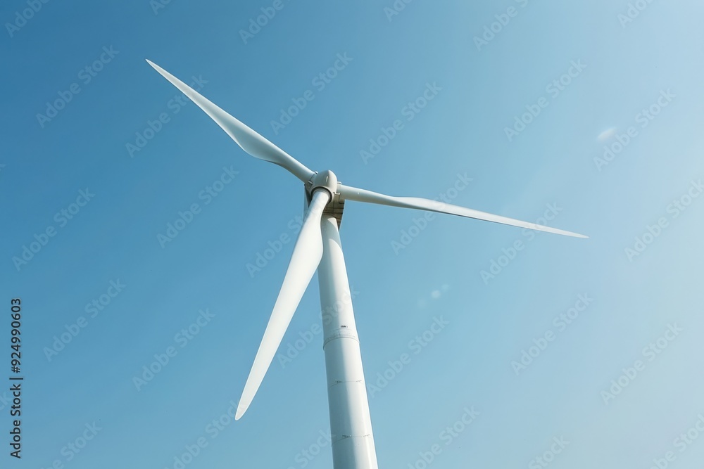 Wind turbine blades turning, dynamic angle, green energy engineering Wind turbine blades turning, dynamic angle, green energy engineering