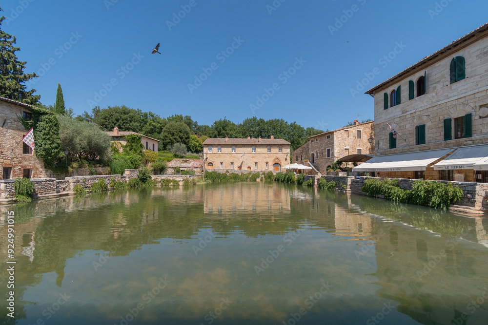 Bagni Vignoni - S. Quirico d'Orcia - Siena - Toscana - Italia Bagni Vignoni - S. Quirico d'Orcia - Siena - Toscana - Italia
