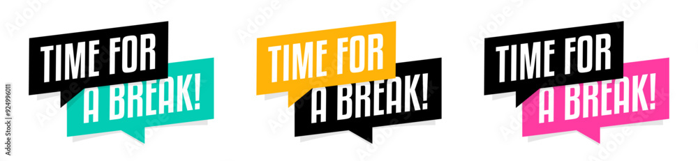 Obraz premium Time for a break