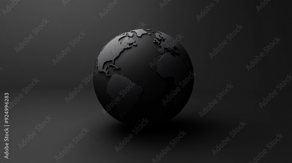 3d render of a globe. 3d render of a globe.