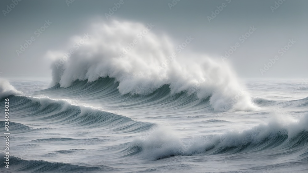 Obraz premium waves of the sea