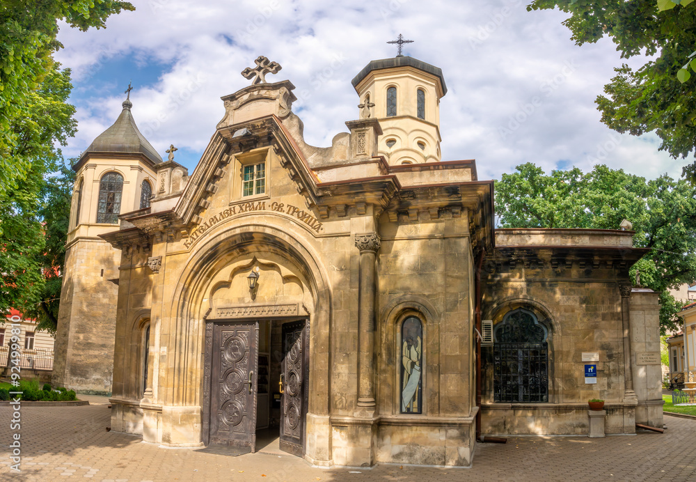 Ruse Cathedral (Holy Trinity Cathedral, Bulgaria on the Danube river Ruse Cathedral (Holy Trinity Cathedral, Bulgaria on the Danube river