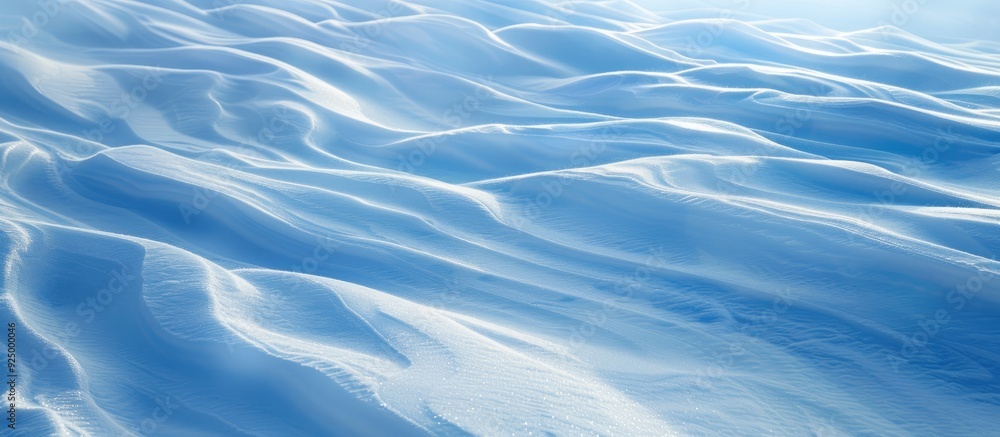 Winter landscape with snow-covered ground creating a stunning natural snow texture and intricate wind-carved patterns, perfect for a copy space image. Winter landscape with snow-covered ground creating a stunning natural snow texture and intricate wind-carved patterns, perfect for a copy space image.
