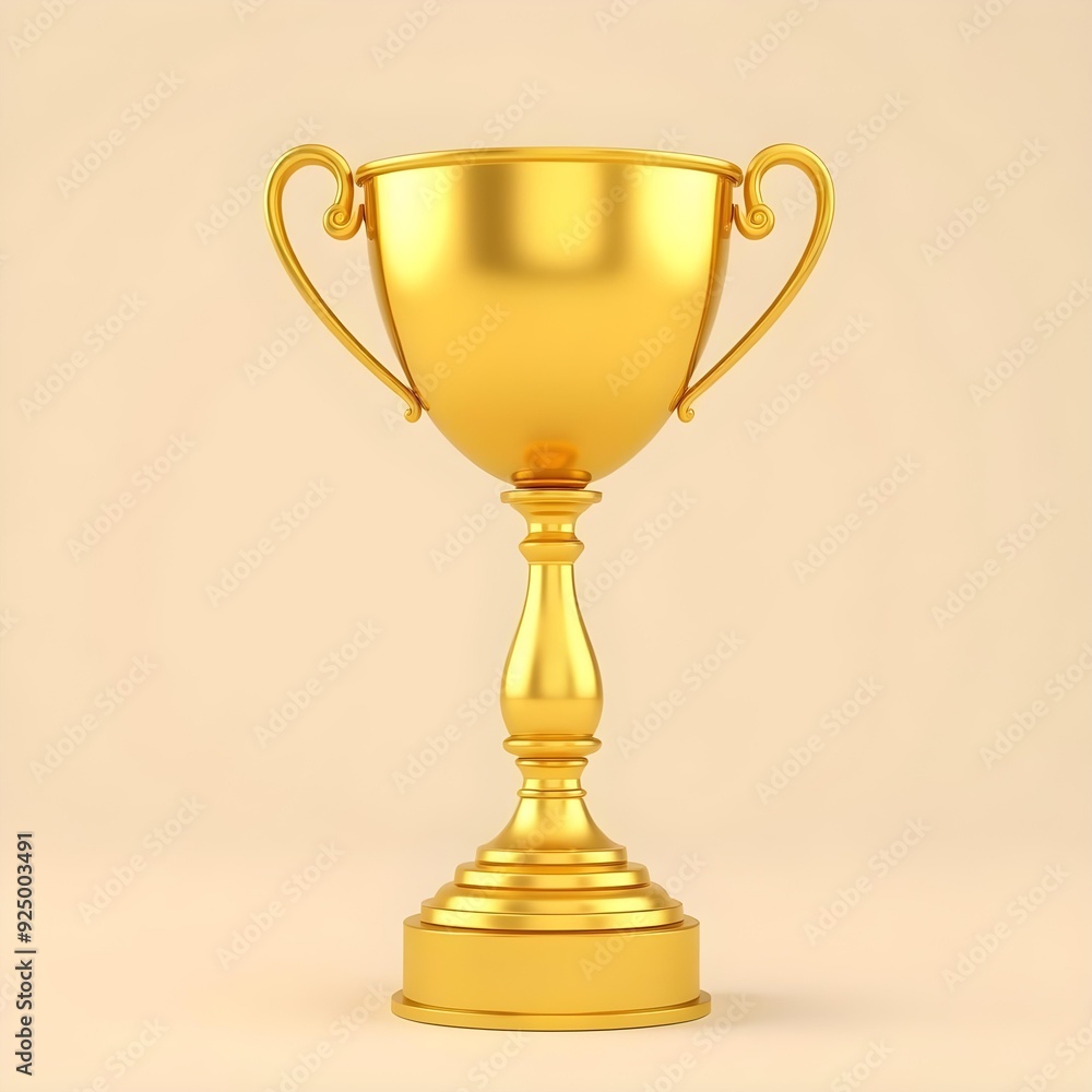 gold cup isolated on white gold cup isolated on white