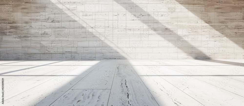 Modern white travertine copy space image Modern white travertine copy space image