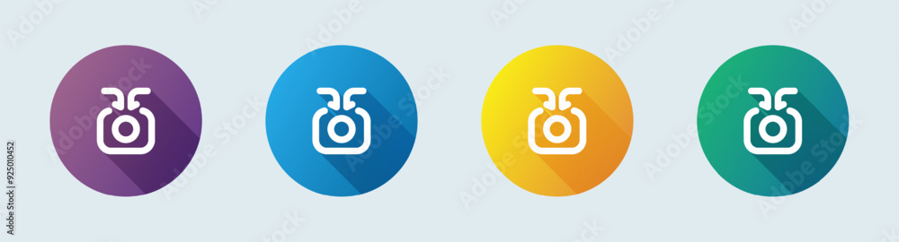 Contribute line icon in flat design style. Support signs vector illustration. Contribute line icon in flat design style. Support signs vector illustration.