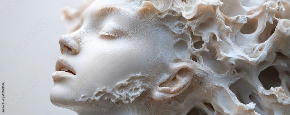 Artist generating AI-powered digital sculptures, showcasing the innovative art forms possible with generative AI Artist generating AI-powered digital sculptures, showcasing the innovative art forms possible with generative AI