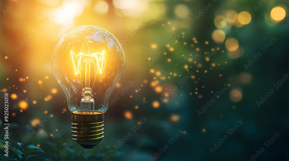 light bulb as a metaphor for an innovative breakthrough and smart idea, symbolizing genius marketing strategy planning and creative thinking in business, banner with copy space light bulb as a metaphor for an innovative breakthrough and smart idea, symbolizing genius marketing strategy planning and creative thinking in business, banner with copy space