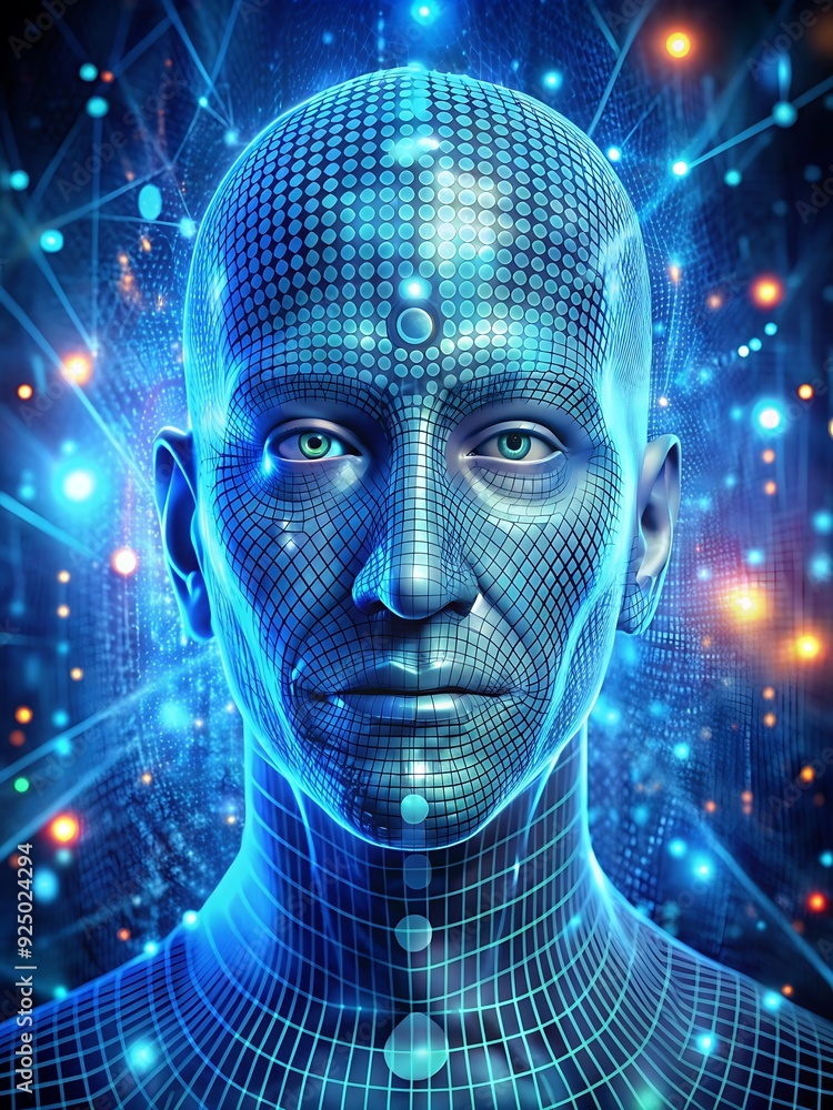 Abstract AI Technology for Financial Fraud Detection, Digital Security Illustration
Abstract AI Technology for Financial Fraud Detection, Digital Security Illustration