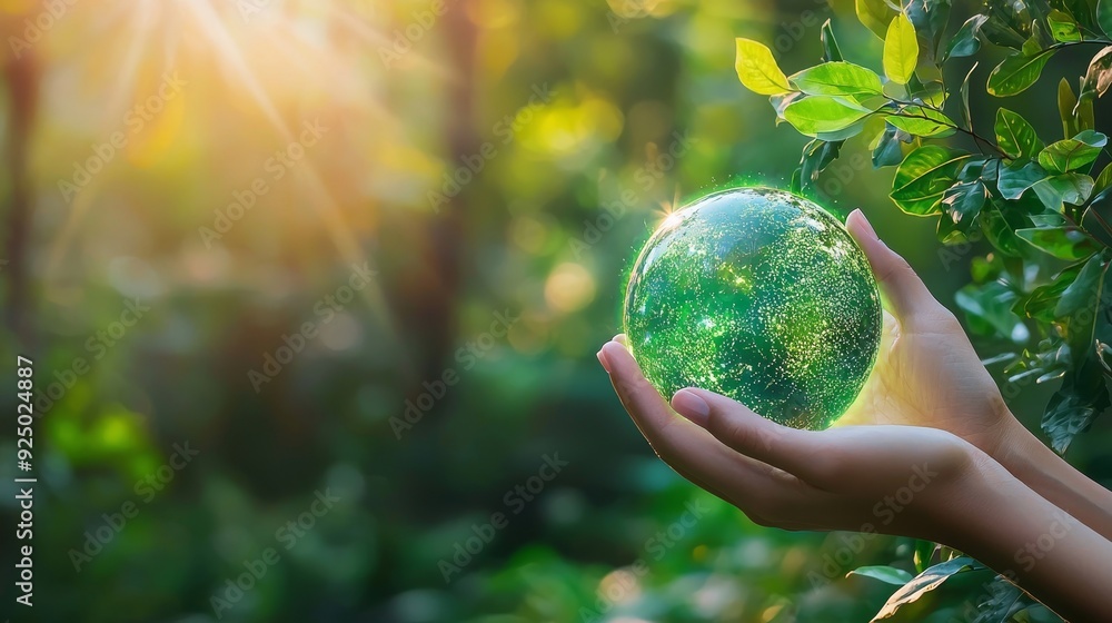 An image depicting hands holding the world together for preserving nature, reducing carbon footprints, and developing a sustainable urban community. An image depicting hands holding the world together for preserving nature, reducing carbon footprints, and developing a sustainable urban community.