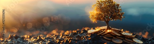 Digital Coin Tree Growing i...
