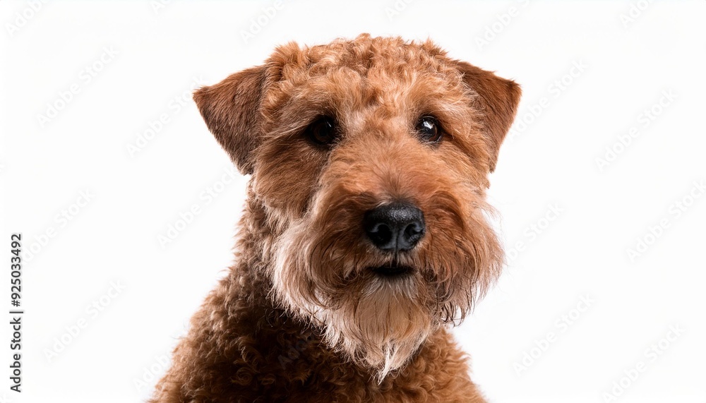 レークランド・テリアのポートレート(Lakeland Terrier portrait on white background)
レークランド・テリアのポートレート(Lakeland Terrier portrait on white background)