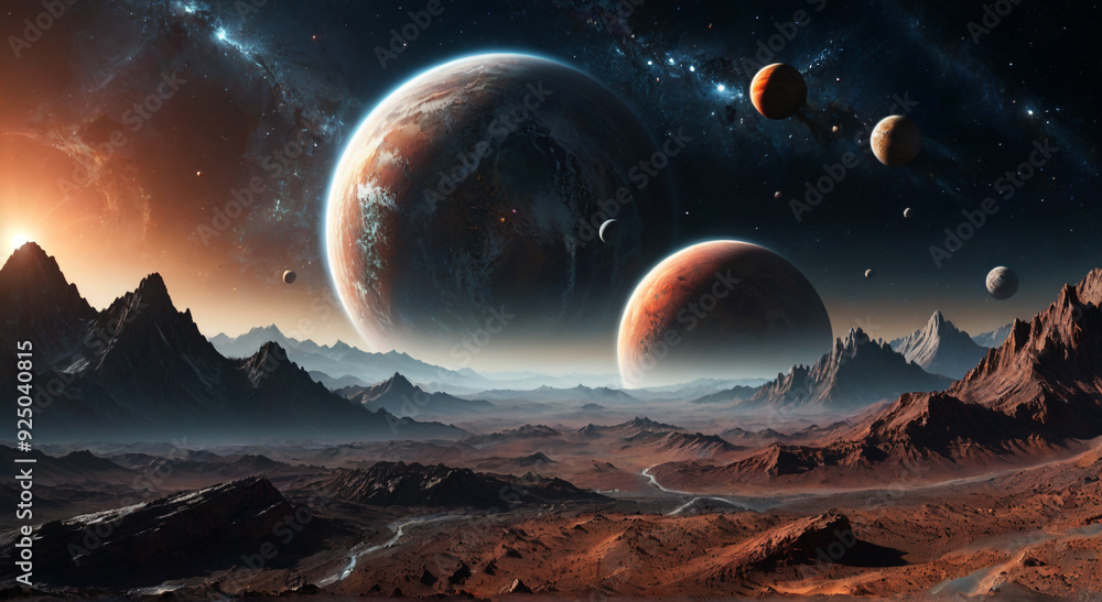 planet and space planet and space