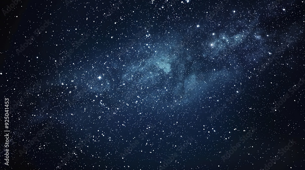 Fototapeta premium A photo of a starry night sky.