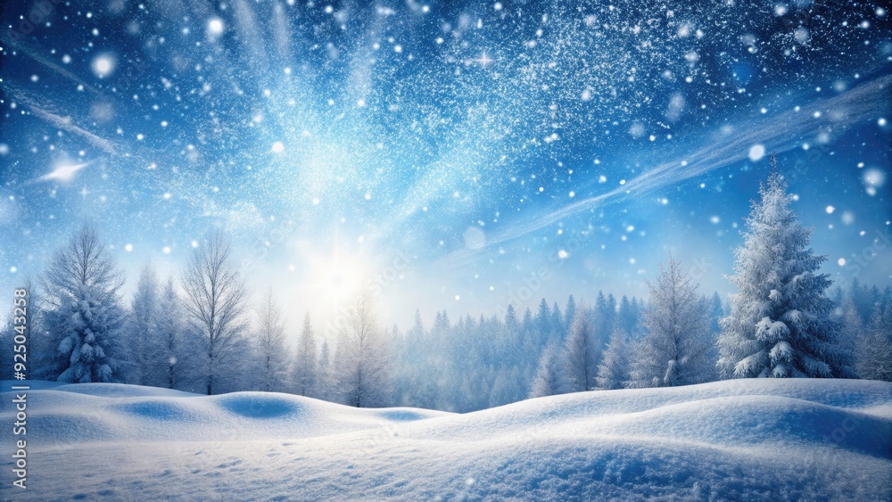 Snowfall gently covering a landscape with a blanket of glistening white flakes, winter, snow, cold, weather, nature, beauty Snowfall gently covering a landscape with a blanket of glistening white flakes, winter, snow, cold, weather, nature, beauty