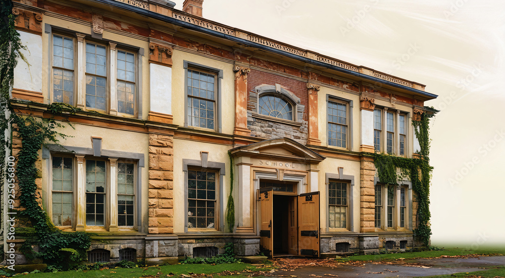 Obraz premium ai generated old school building