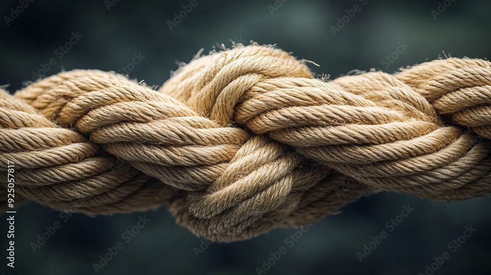 Integrated Collaboration or Collective Effort Integration and Unity with teamwork concept as a business metaphor for joining a partnership synergy and cohesion as diverse ropes connected together Integrated Collaboration or Collective Effort Integration and Unity with teamwork concept as a business metaphor for joining a partnership synergy and cohesion as diverse ropes connected together