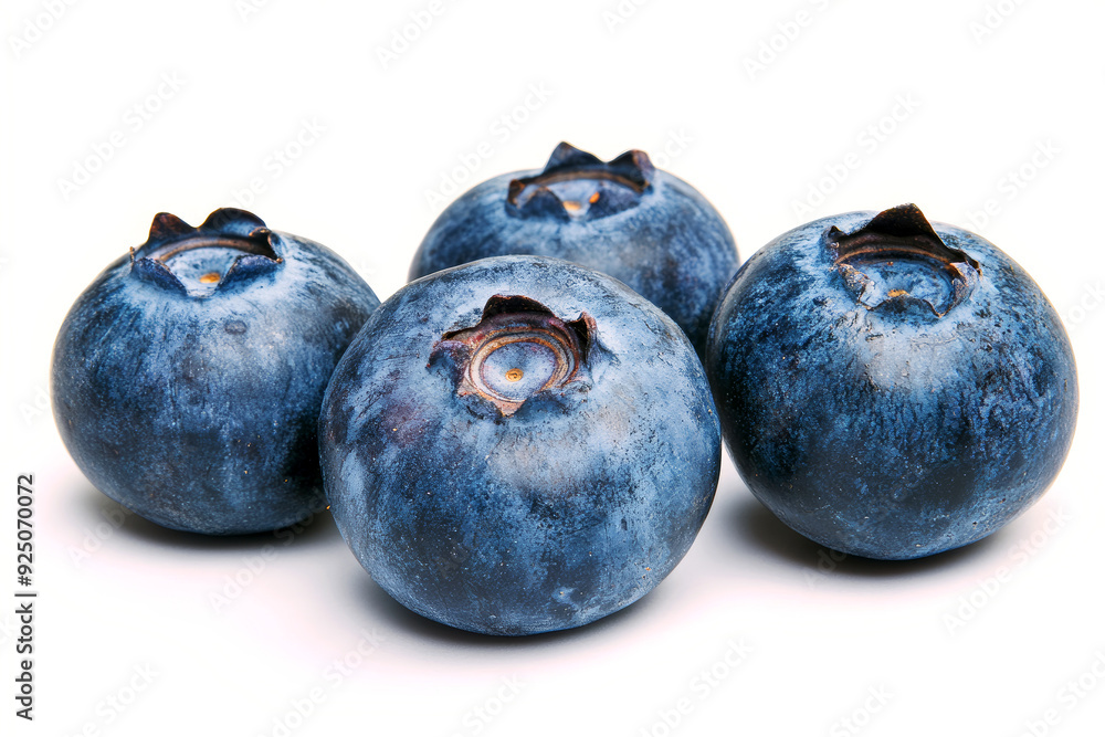 Fresh organic juicy blueberries on white background Fresh organic juicy blueberries on white background