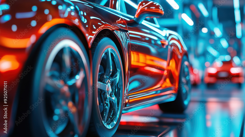 Automobile industry leaders discussing future trends and challenges