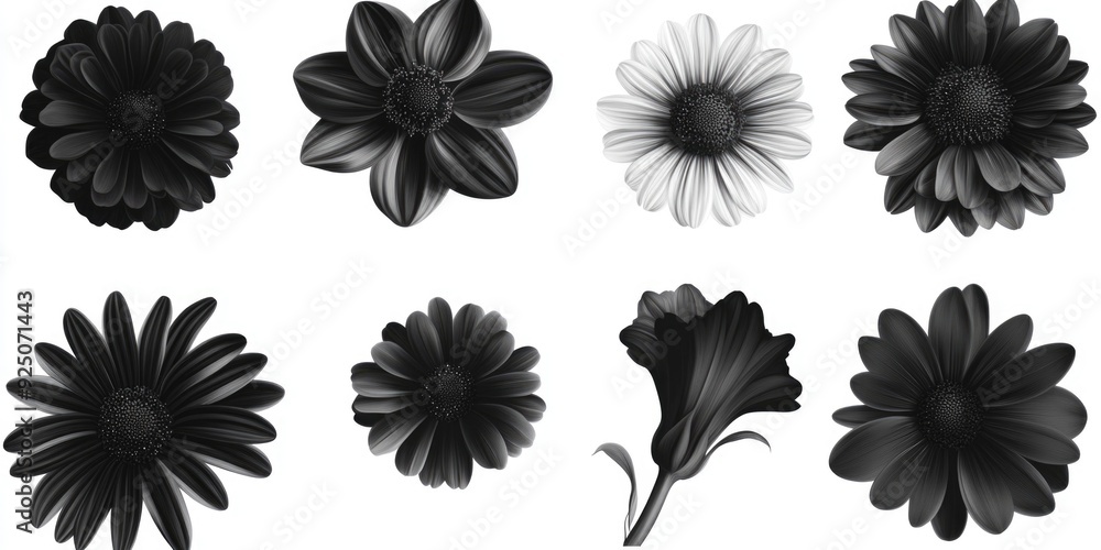Black and white daisy images. Black and white daisy images.
