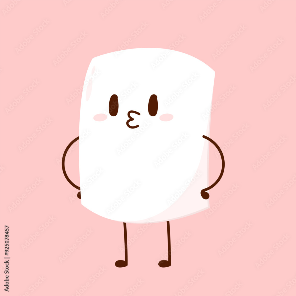 Marshmallow cartoon. marshmallow character design. Marshmallow vector. Marshmallow cartoon. marshmallow character design. Marshmallow vector.