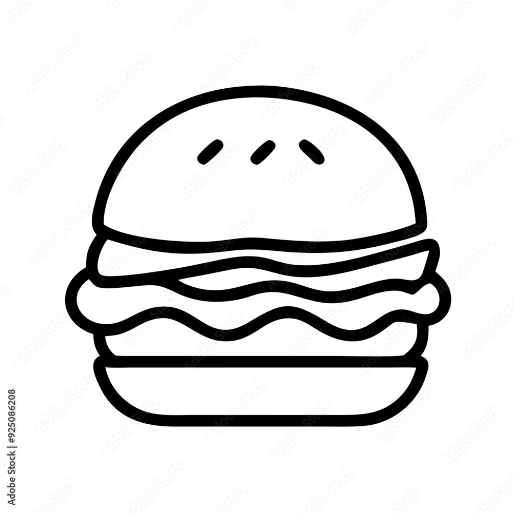 Hamburger icons symbolize delicious food and culinary delight. Perfect for themes related to cuisine, fast food, and dining experiences. Hamburger icons symbolize delicious food and culinary delight. Perfect for themes related to cuisine, fast food, and dining experiences.
