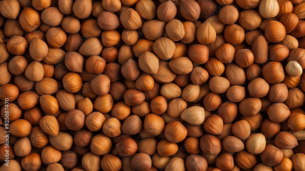 A multitude of hazelnuts and almonds spread across a wooden surface, showcasing their natural textures and colors. A multitude of hazelnuts and almonds spread across a wooden surface, showcasing their natural textures and colors.