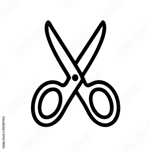 Scissors Icon for Creativity and Crafting Topics