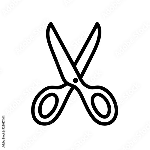 Scissors Icon for Creativity and Crafting Topics