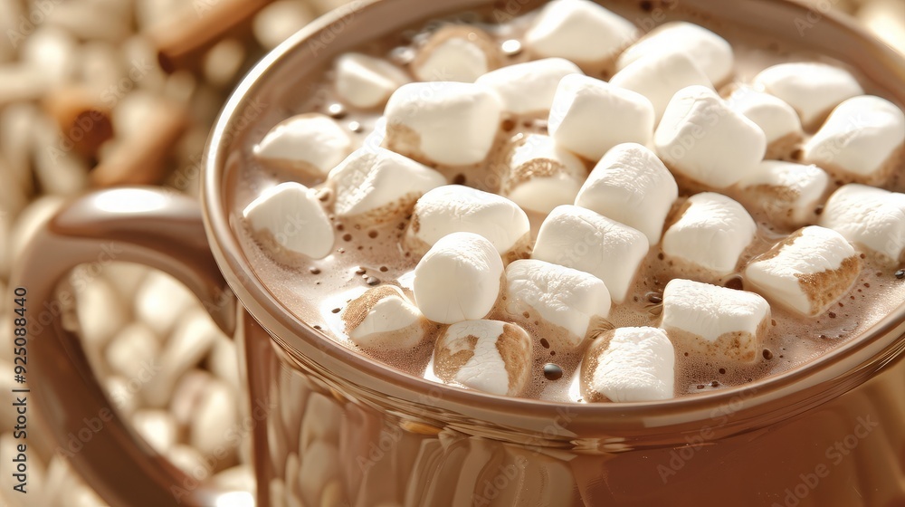 Hot Chocolate with Marshmallows Hot Chocolate with Marshmallows