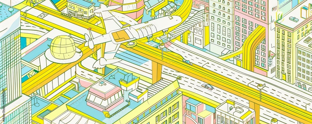 Intertwine sprawling highways Intertwine sprawling highways