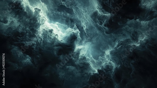 Wallpaper Mural The sky is dark and cloudy, with a storm brewing in the distance Torontodigital.ca