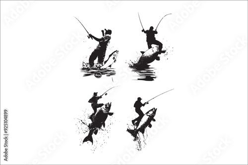 Fishing Silhouette Vector,
Angler,
Fisherman,
Rod and reel,
Catch,
Outdoor,
Nature,
Lake,
River,
Ocean,
Boat,
Scenic,
Water,
Minimalist,
Digital art,
Clipart,
Icons,
Graphics,
Design,