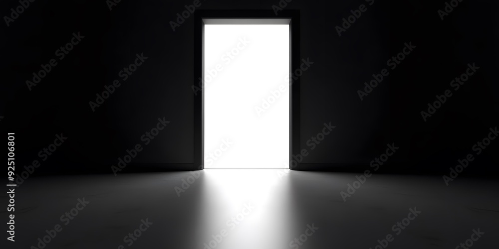 Open Door Light Abstract Background Open Door Light Abstract Background