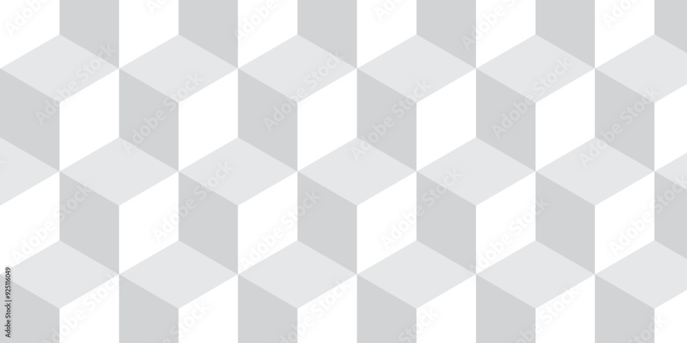 Minimal abstract white and gray background from cubes vector art. Geometric tiles and mosaic creative stylish seamless pattern block cube background. minimal hexagon Cubes mosaic shape vector design. Minimal abstract white and gray background from cubes vector art. Geometric tiles and mosaic creative stylish seamless pattern block cube background. minimal hexagon Cubes mosaic shape vector design.