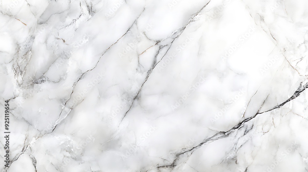 Smooth White Marble Wall with Subtle Grey Veins and a Polished, Reflective Finish Smooth White Marble Wall with Subtle Grey Veins and a Polished, Reflective Finish
