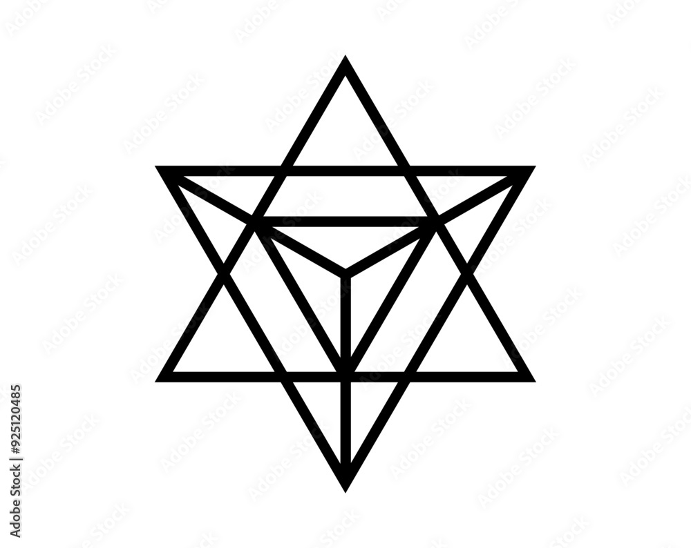 Enneagram sign personality design vector image Enneagram sign personality design vector image