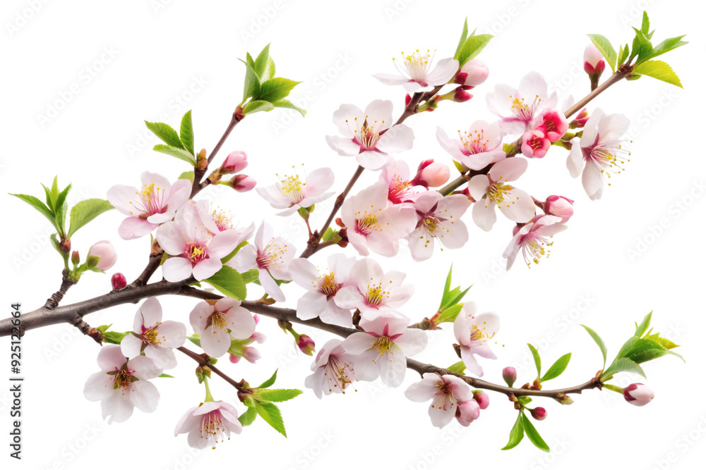 Fototapeta premium Tree branch flower png