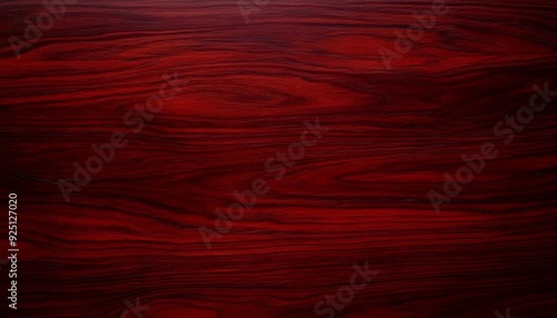 Obraz na płótnie Dark Mahogany Wood Texture with Rich Polished Surface and Deep Red Undertones w salonie