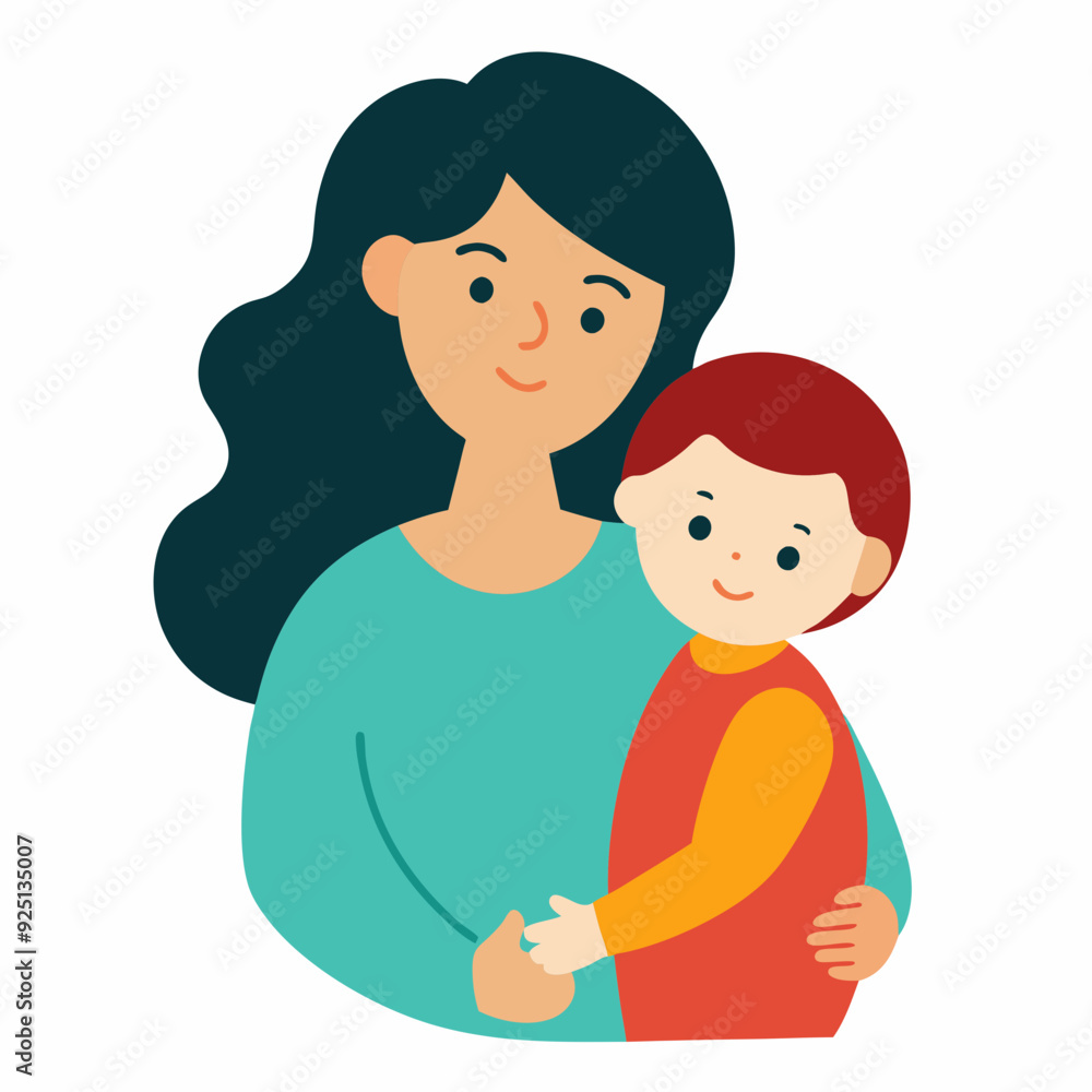 mother and child vector illustration, baby vector art, mother and baby silhouette, mother vector icon, mother and child line art, eps mother and child vector illustration, baby vector art, mother and baby silhouette, mother vector icon, mother and child line art, eps