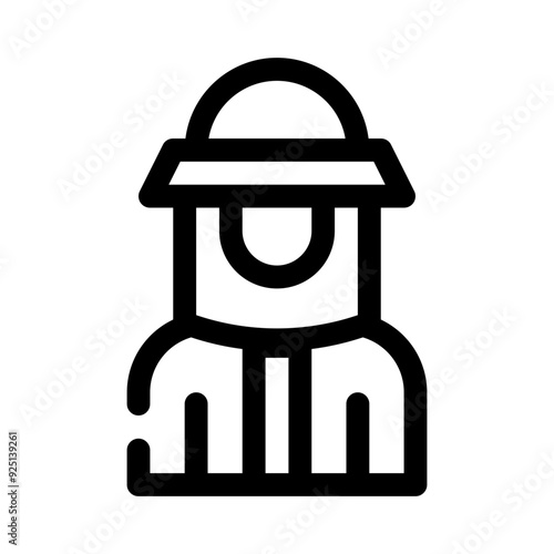 beekeeper line icon