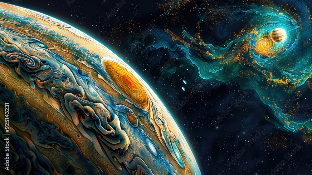 Cosmic Swirls A Celestial Tapestry Cosmic Swirls A Celestial Tapestry